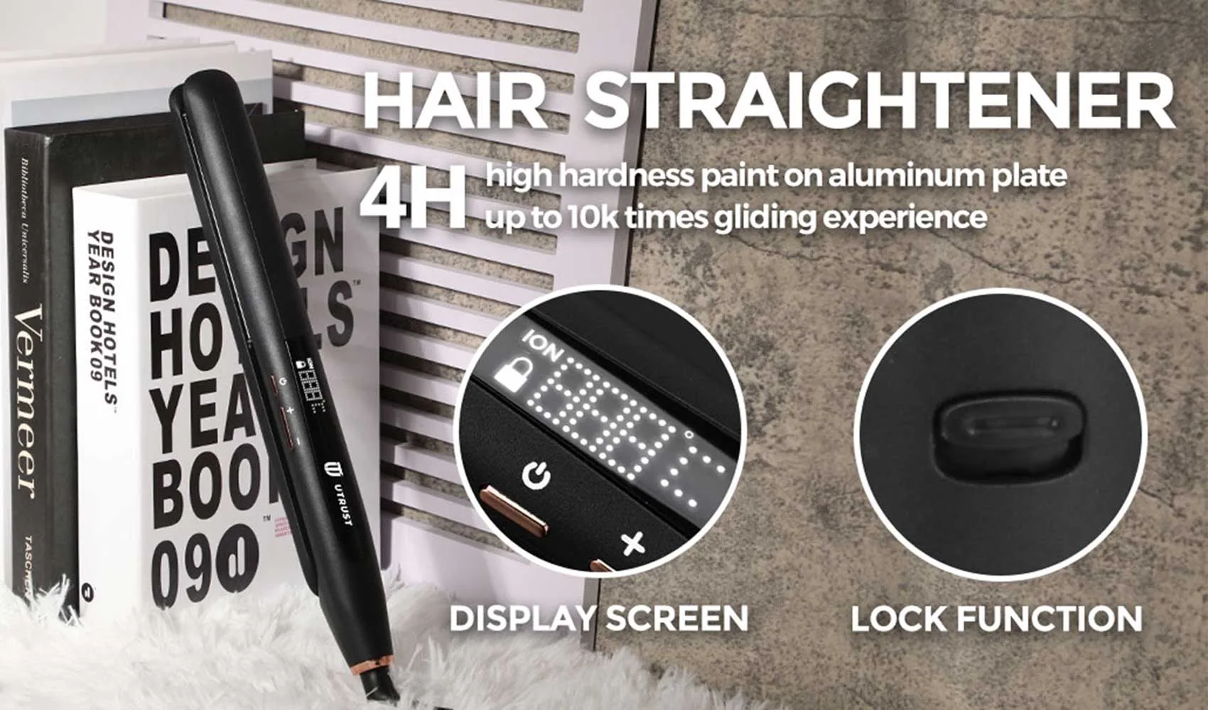 Hair Straightener Manufacturers - UTRUST HS-615 Hair Straightener-UTRUST